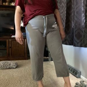 Disney Parks Women's L Gray Sweatpants "Property Of Disneyland Resort 1955".